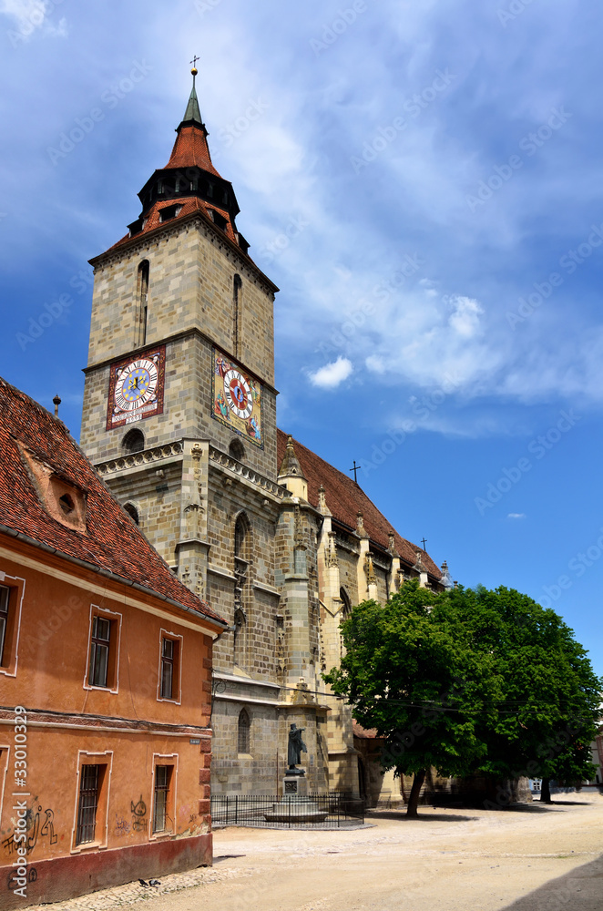 Black Church in Brasov, Transylvania, Romania