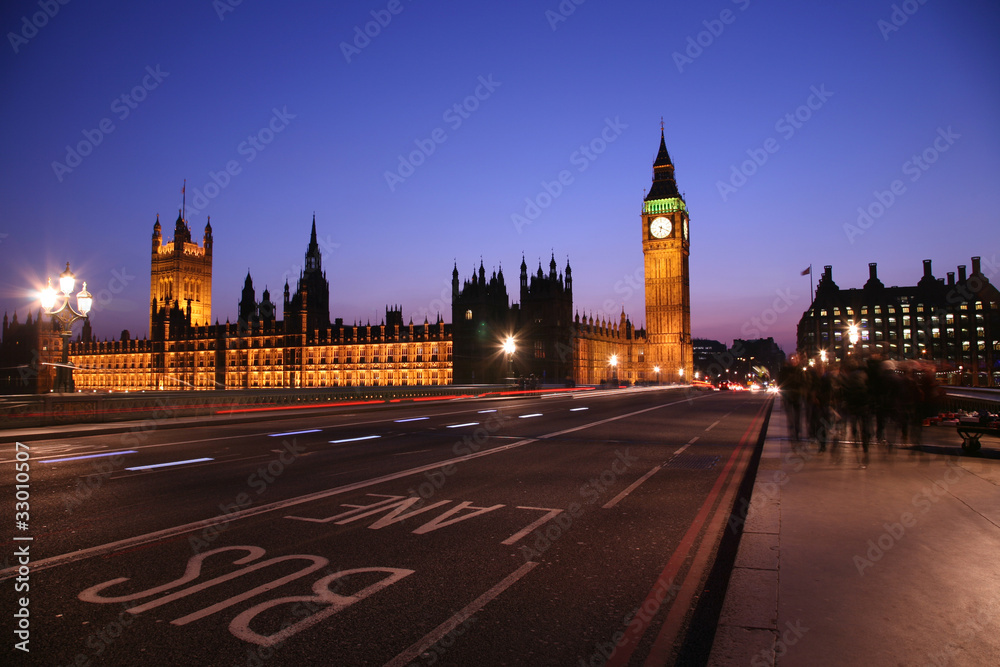 Westminster, London Night View Westminster, London Night View