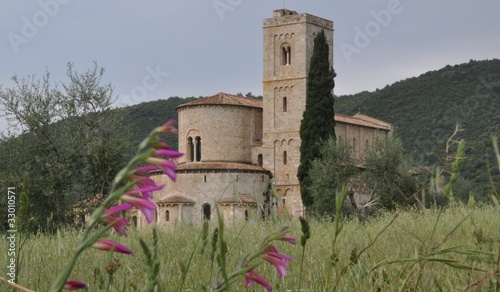 Abbazia Sant' Antimo, Toskana photo