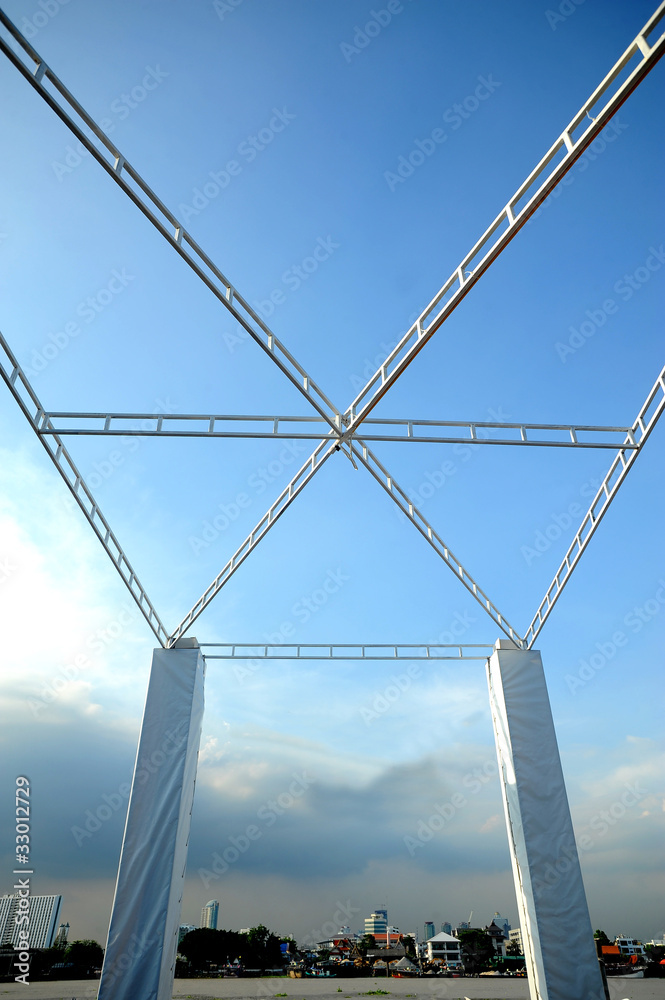 Obraz premium New residential construction