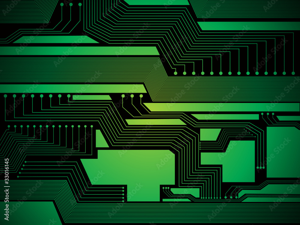 abstract shiny green chip design abstract shiny green chip design