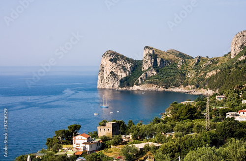 Nerano Headland, Amalfi coast, Italy