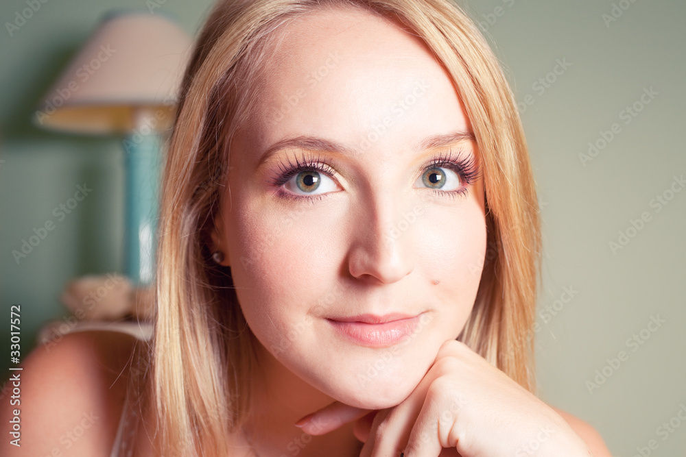 Fototapeta premium Happy young woman