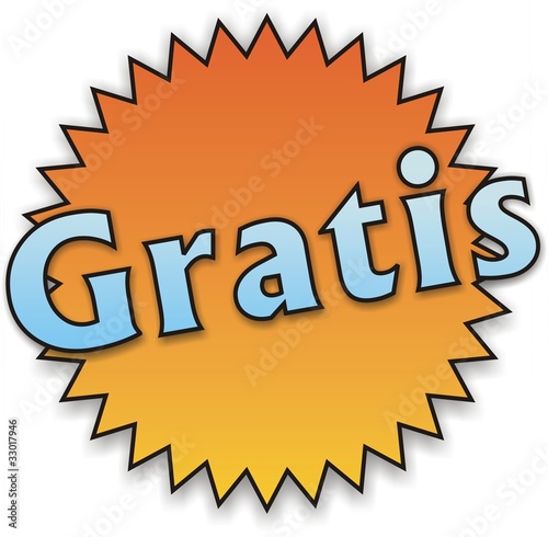 étiquette gratis