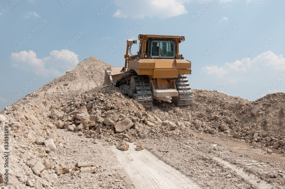 Obraz premium loading machine