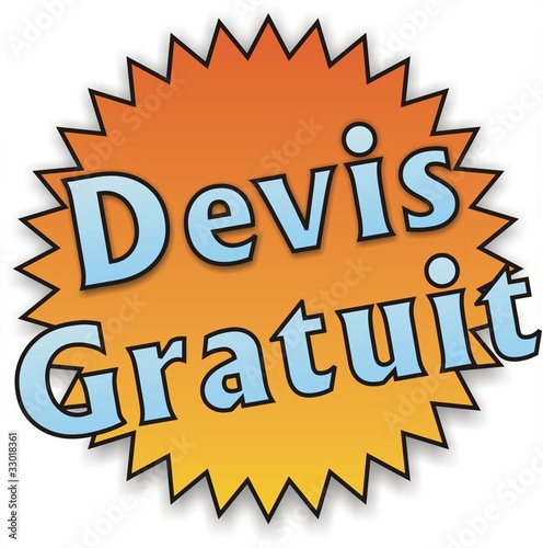 étiquette devis gratuit