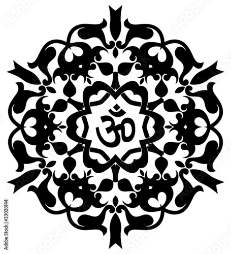 Spiritual Om Design