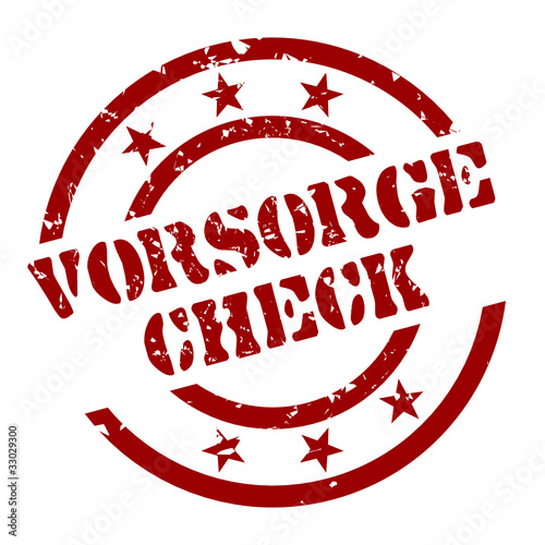 stempel vorsorgecheck I