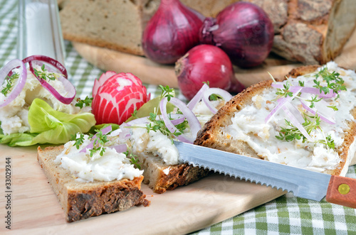 Kleine Biergartenbrotzeit photo