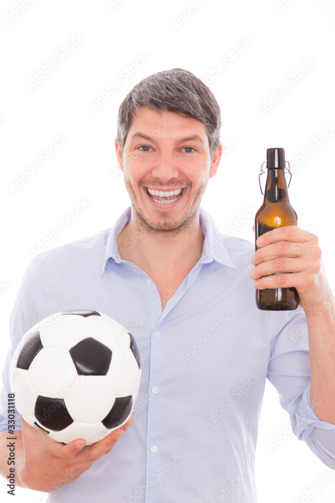 mann feiert männertag Stock Photo | Adobe Stock