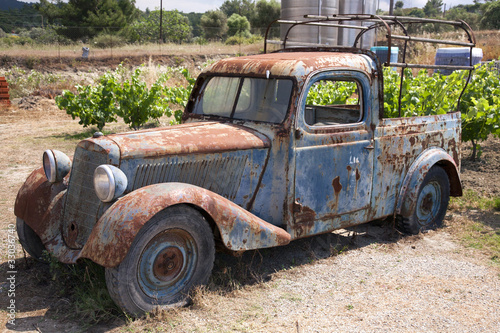 Rusty Old Abandoned Car