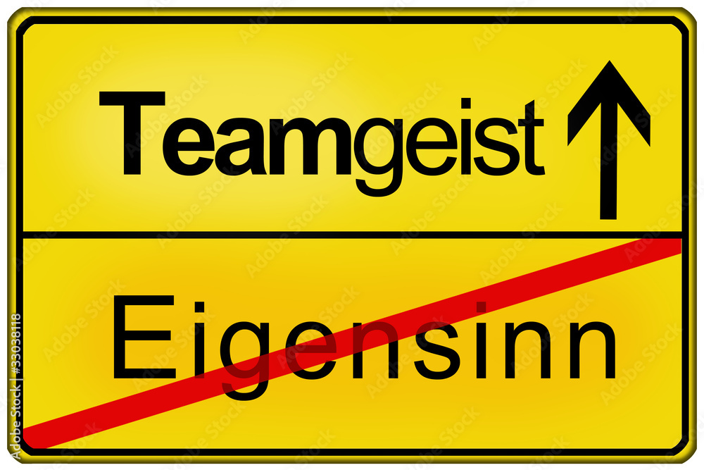 Fototapeta premium Teamgeist