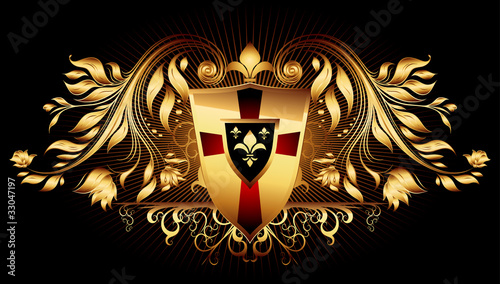 ornamental shield