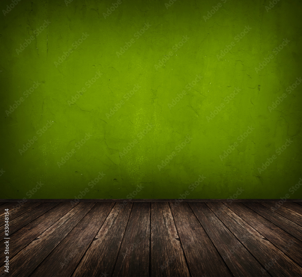 dark green room dark green room