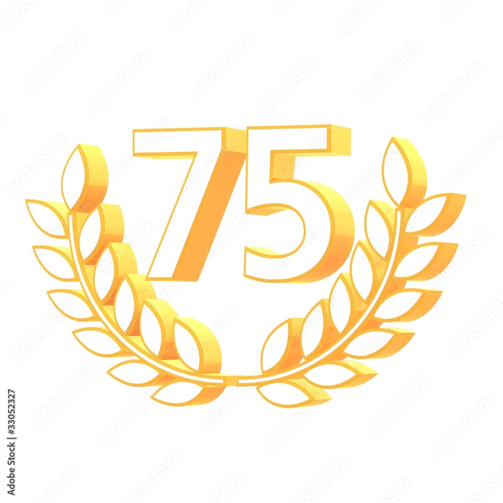 Obraz premium 75 years