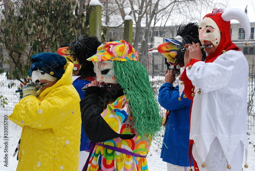 Masks at Basler Carnival