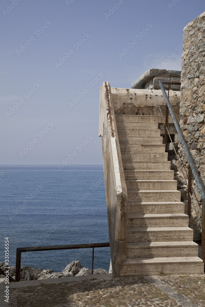 Fototapeta premium The scale and the sea