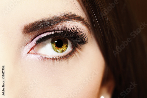 Obraz na płótnie woman eyes w salonie