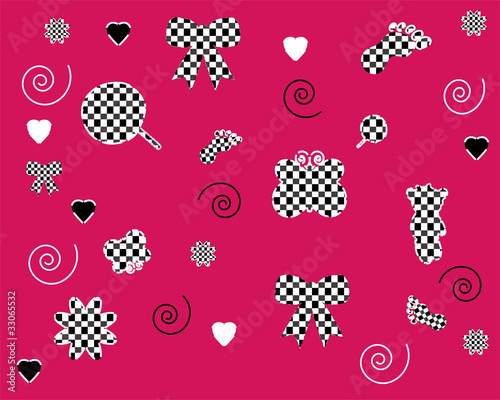 seamless pink wallpapers patterns