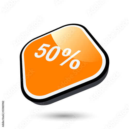 50 prozent icon