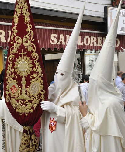 Nazarenos de las hermandad de la merced, Semana Santa Córdoba photo