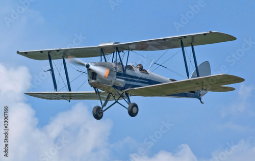 Tiger Moth biplane trainer WW2 aircraft