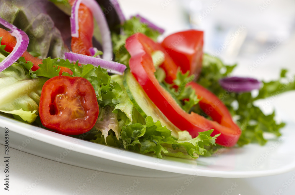 plate of salad plate of salad