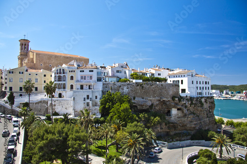 Mahon Hauptstadt von Menorca photo