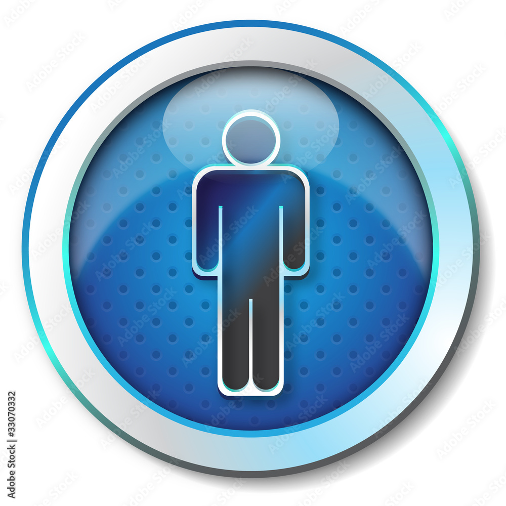 Symbol man icon Symbol man icon