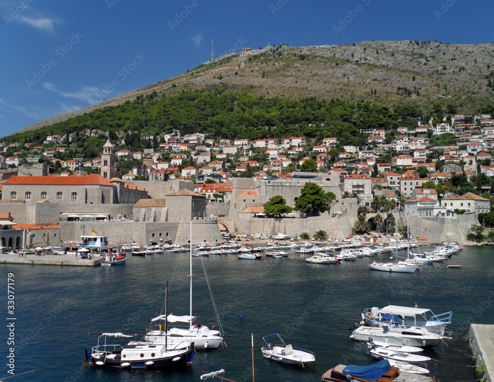 Harbour in Dubrovnik