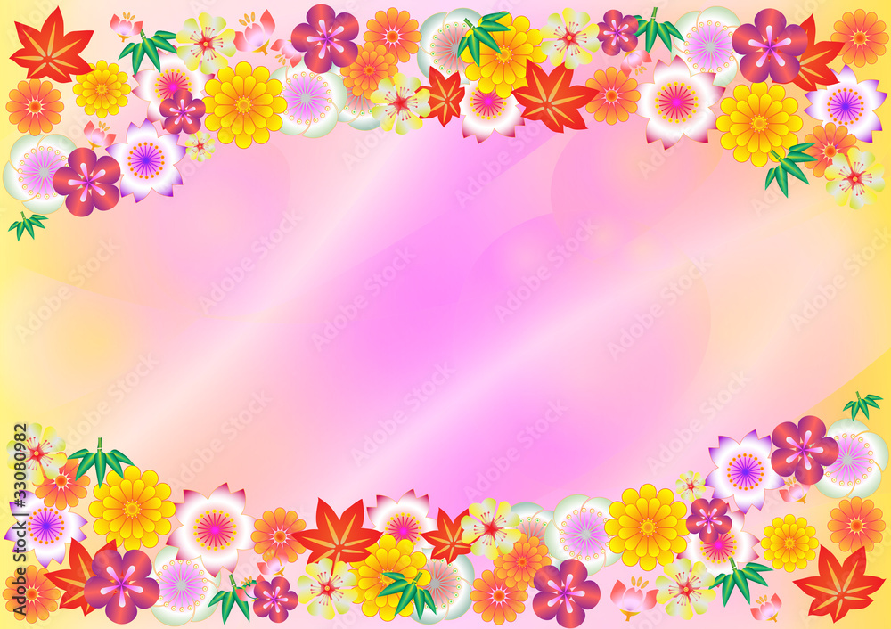 flower frame flower frame