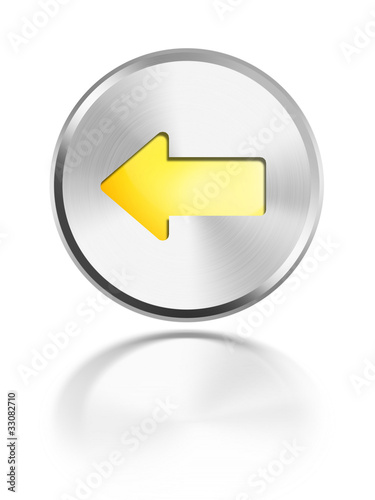 Free Download button aqua icon pfeil links - GFXLoad