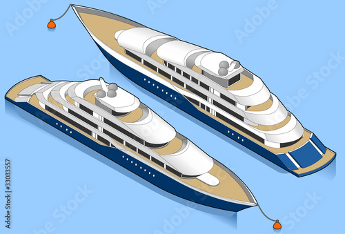 Isometric Yacht