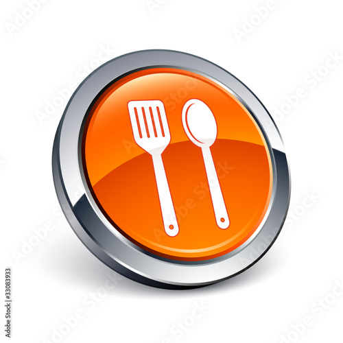 icône bouton internet cuisine