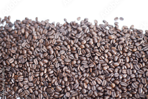 tas de graines de caf  