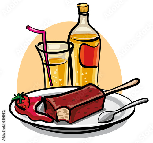 ice cream and lemonade