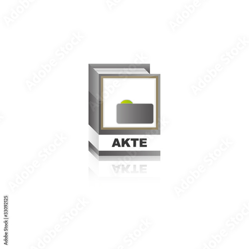 Akte Buch Icon II
