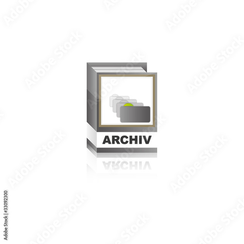 Archiv Buch Icon II