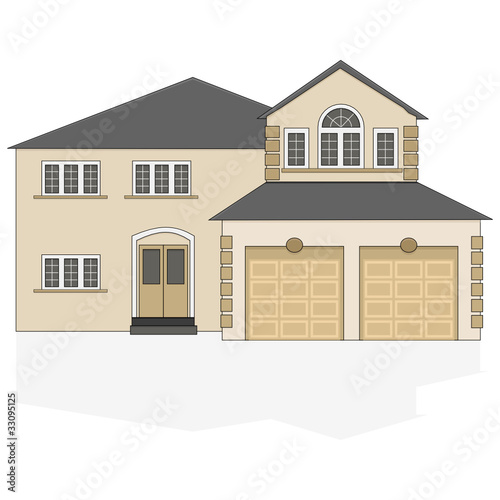 Suburban house