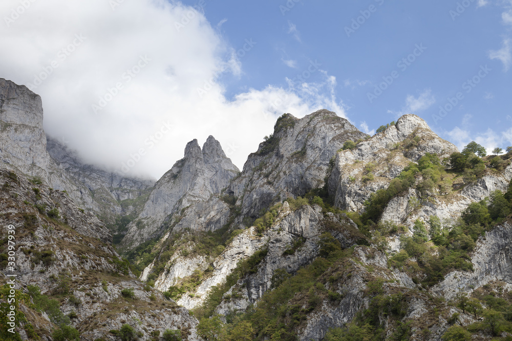 Desfiladero de los Beyos (Picos de Europa)