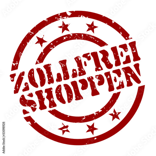 stempel zollfrei shoppen I photo