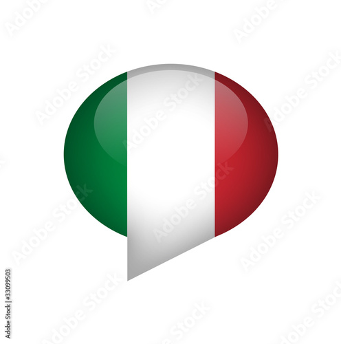 Italian Flag Chat Bubble Free Download Italian Flag Chat Bubble - GFXLoad