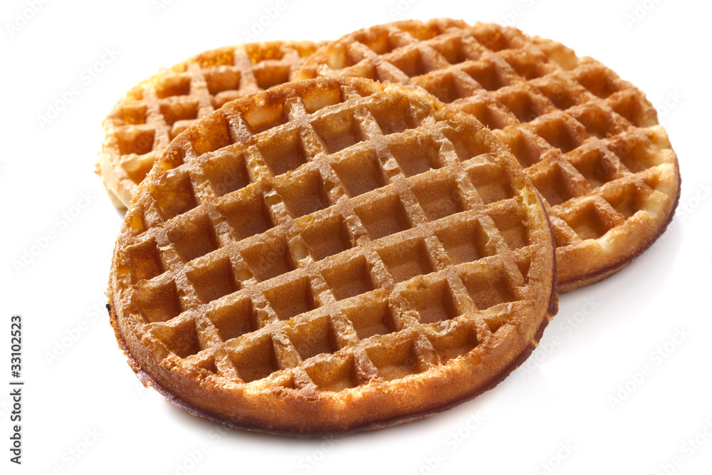 Waffles on White Waffles on White