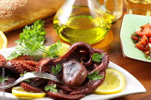 Insalata di polpo - Octopus Salad photo