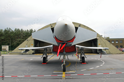 Obraz na płótnie Vorflügel am Eurofighter