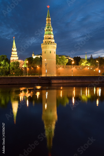 Tower Kremlin and river