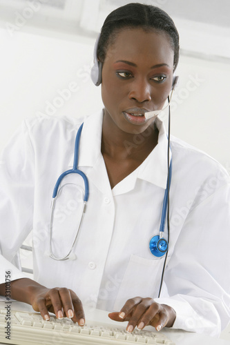 Médecin-communication photo