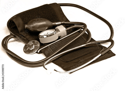 equipment for measuring blood pressure photo