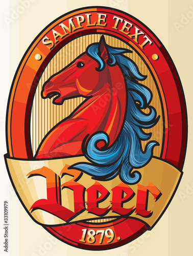 beer label design