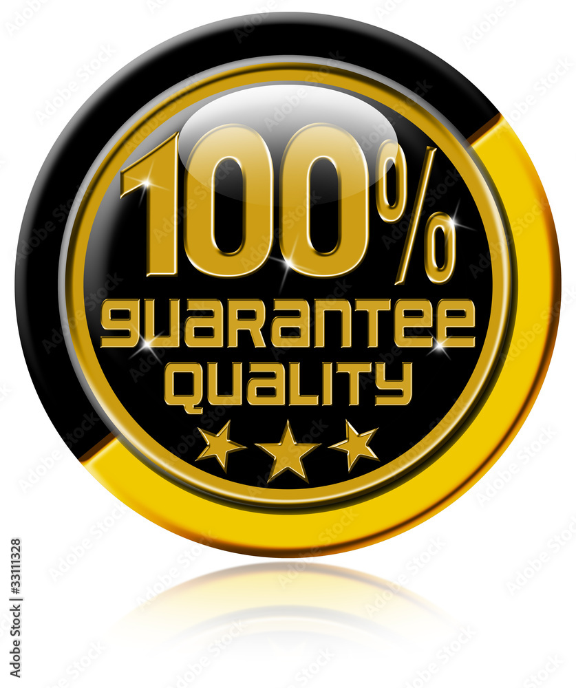 Quality guarantee 100%